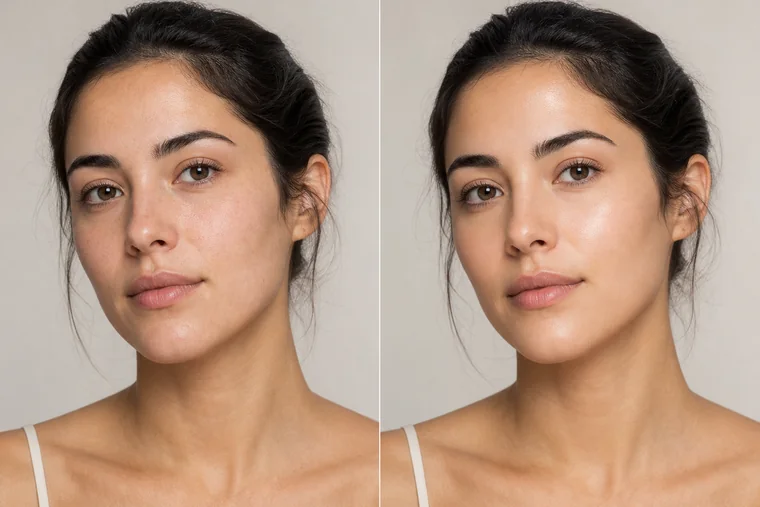 Sarah M. before and after