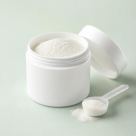 Collagen peptide jar