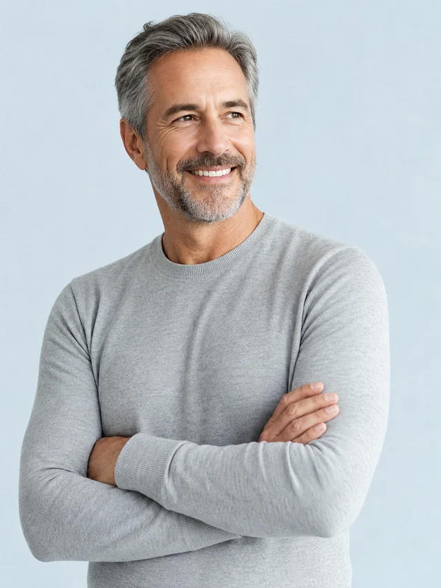 Focused man in athletic wear outdoors